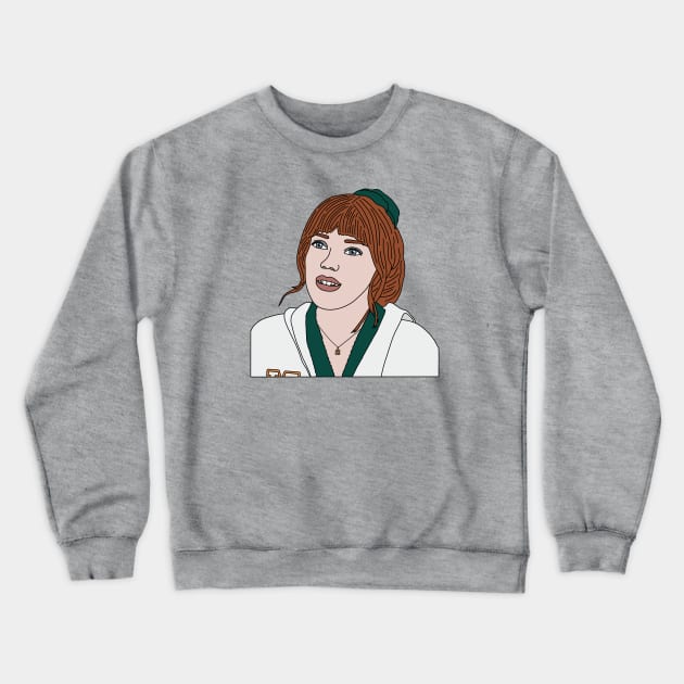 Chrissy wake up Crewneck Sweatshirt by Eclipse in Flames